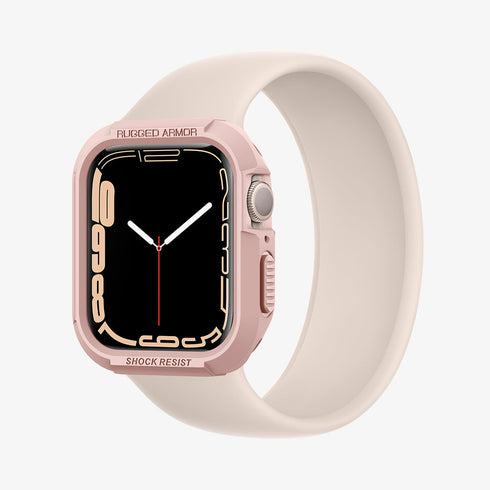 ACS05456 - Apple Watch Series (Apple Watch (49mm)) in matte black showing the front